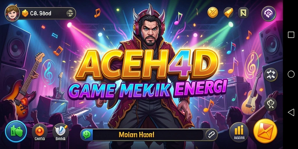Tampilan gameplay ACEH4D yang menarik dan interaktif.