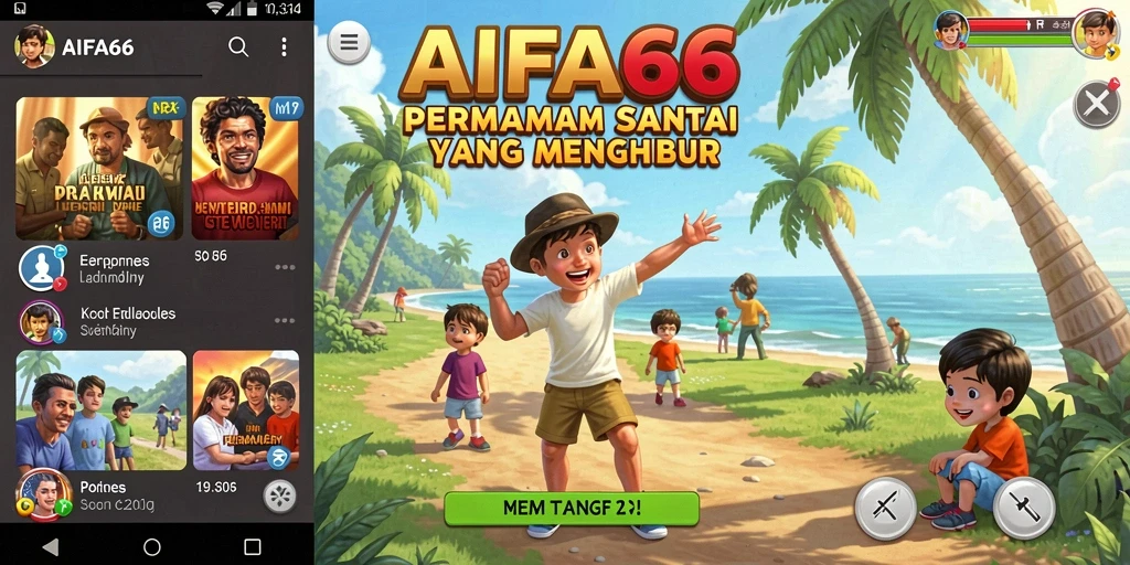 Tampilan menarik dari gameplay AIFA66 yang mengasyikkan.