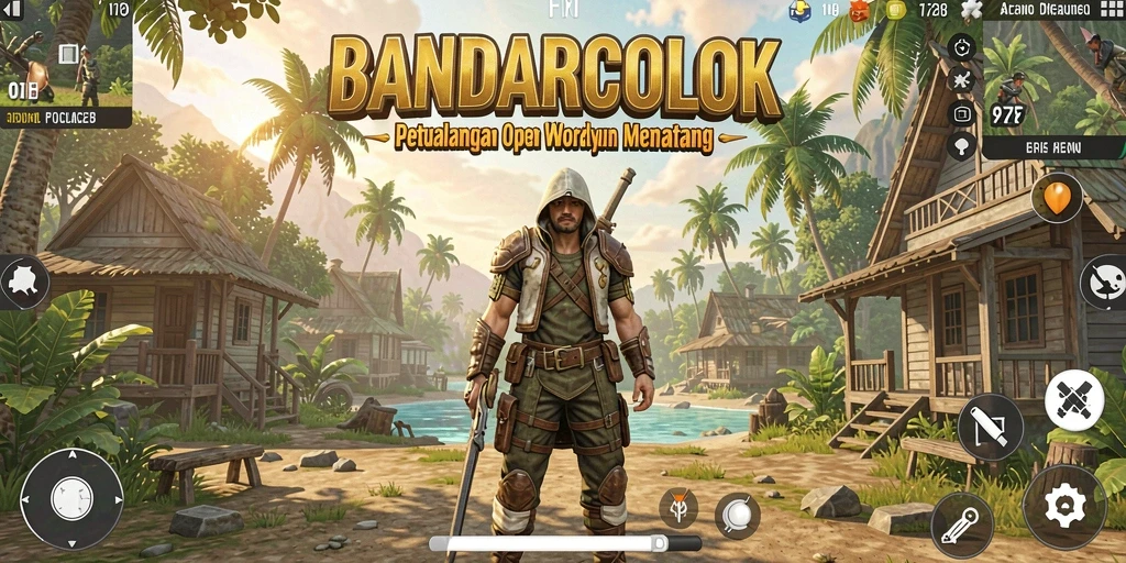 Screenshot menghadirkan dunia luas dan gameplay menakjubkan di BANDARCOLOK.