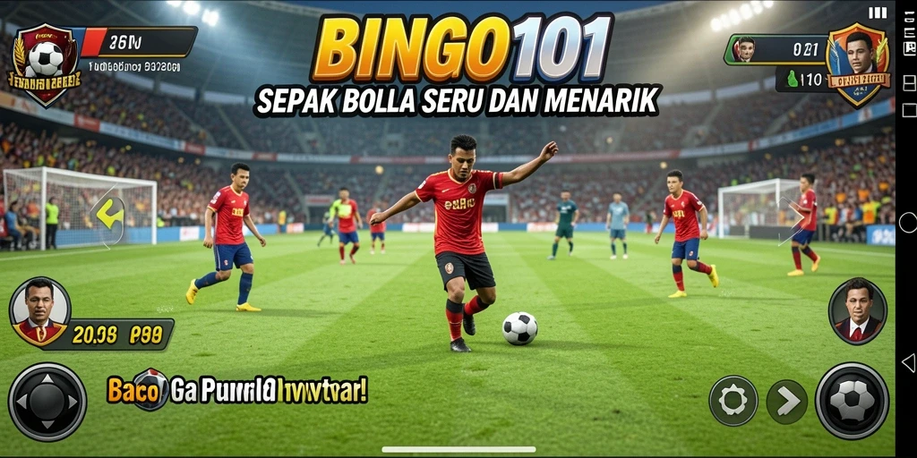 Tampilan gameplay BINGO101 yang penuh aksi.
