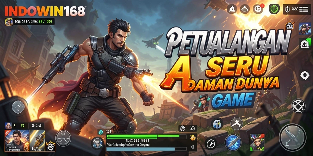 Tangkapan layar gameplay INDOWIN168 yang menampilkan aksi mendebarkan.
