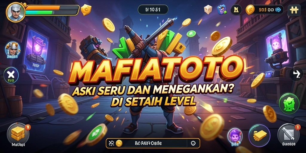Tampilan gameplay MAFIATOTO yang penuh aksi dan tantangan.