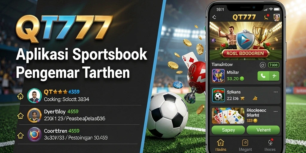Tangkapan layar QT777 menunjukkan tampilan aksi taruhan olahraga yang menarik.