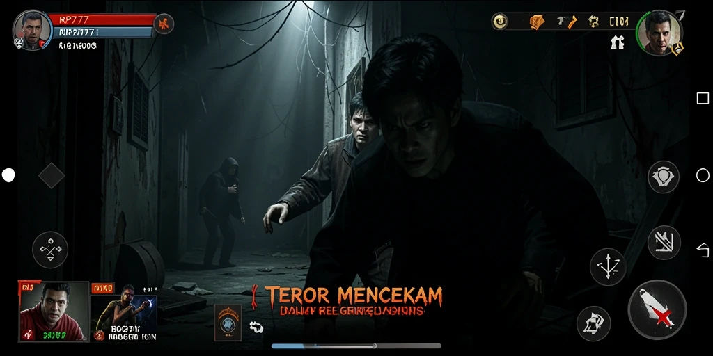 Menampilkan gameplay Horror yang menegangkan dan menakutkan.