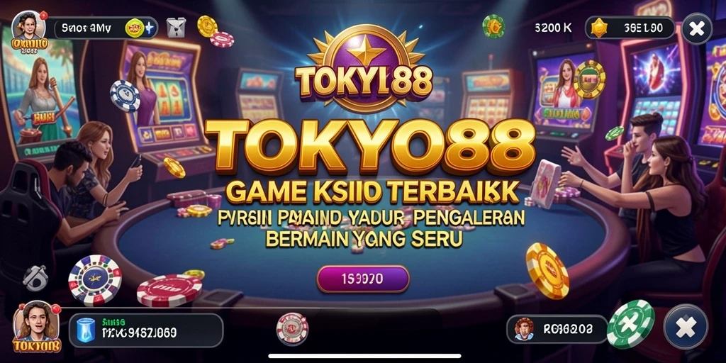 Tampilan gameplay seru dan menarik dari TOKYO88.